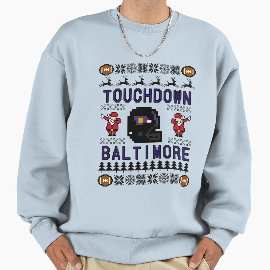Art Baltimore Ravens Sweatshirt - Aesthetic Graphic Men Women - T-Shirt, Sweatshirt, Hoodie