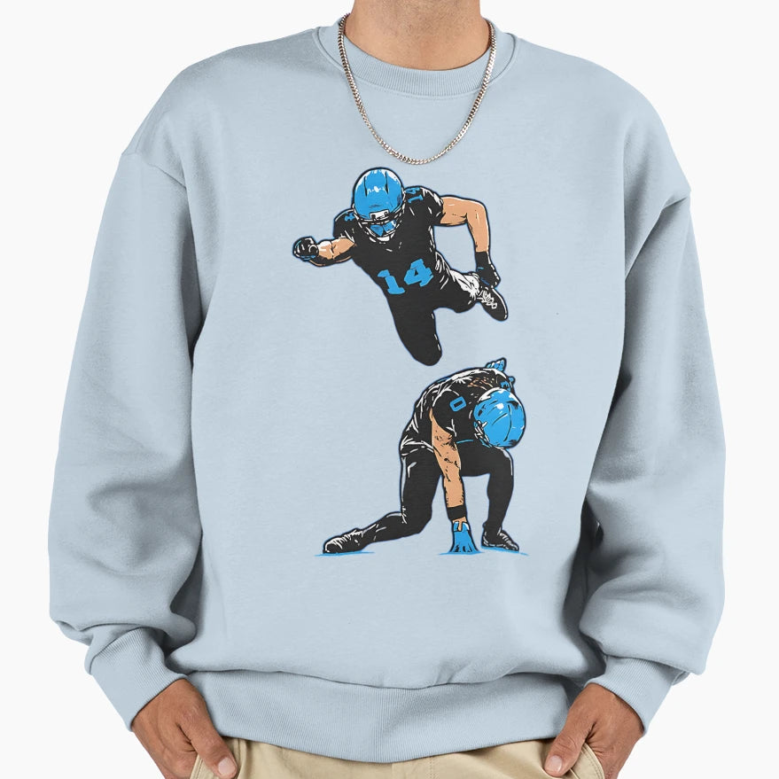 JG And Amon Ra St Brown Detroit Sweatshirt - Streetwear Style Men Women - T-Shirt, Sweatshirt, Hoodie