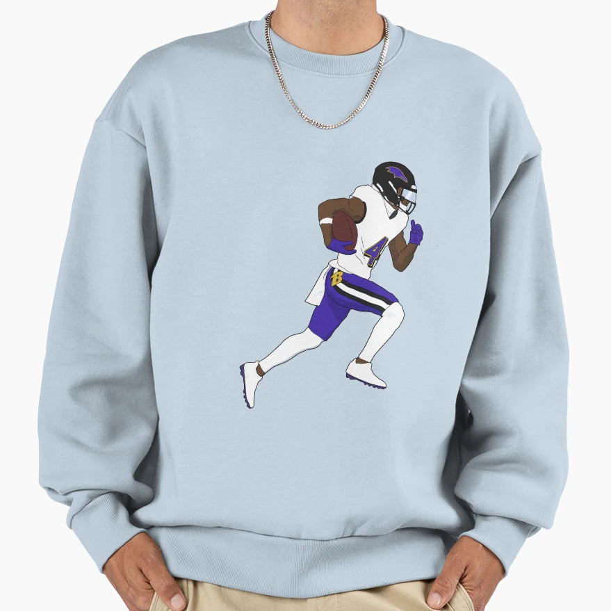 Flowers Cartoon Sweatshirt - Graphic Print Unisex - T-Shirt, Sweatshirt, Hoodie