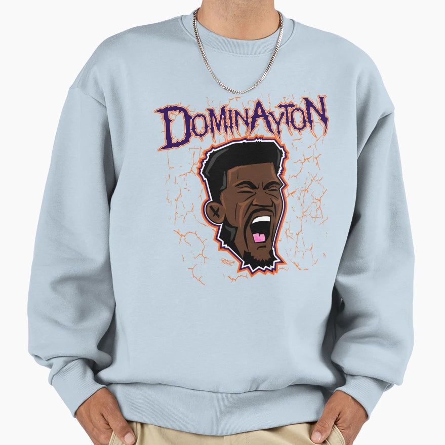 Dominayton Big Face Sweatshirt - Minimalist Print Unisex - T-Shirt, Sweatshirt, Hoodie