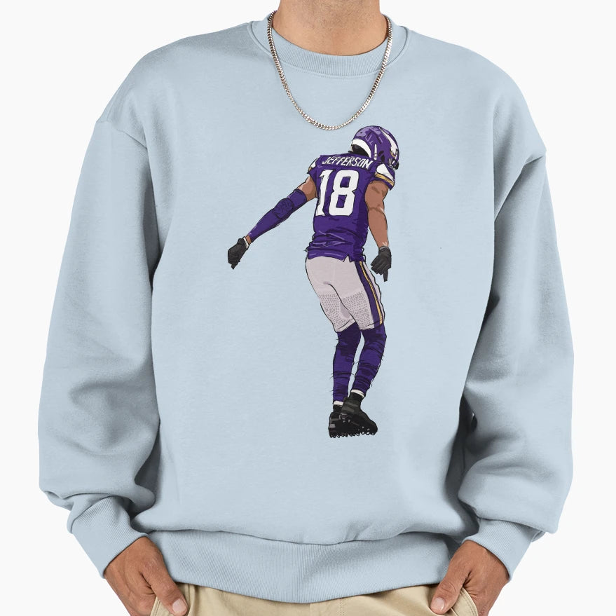 JJ Griddy Sketch Sweatshirt - Trendy Graphic for Adults - T-Shirt, Sweatshirt, Hoodie