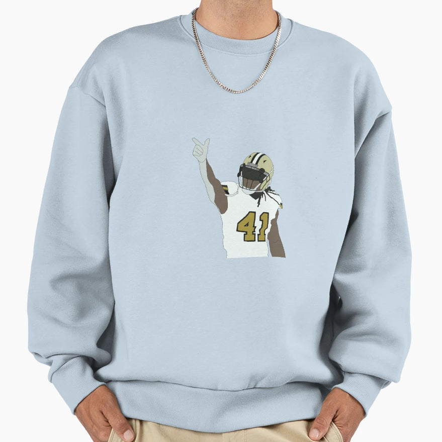Alvin Kamara Sweatshirt - Minimalist Print Unisex - T-Shirt, Sweatshirt, Hoodie