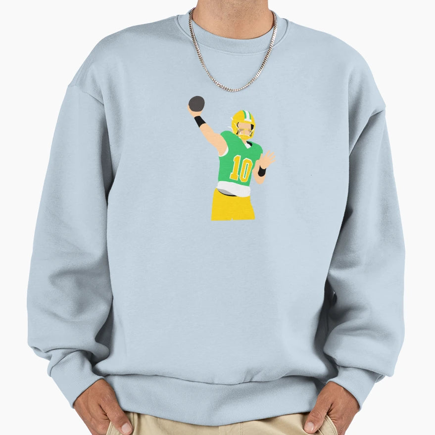 Bo Nix Minimalistic Socks T-Shirt - Unique Graphic for Adults - T-Shirt, Sweatshirt, Hoodie