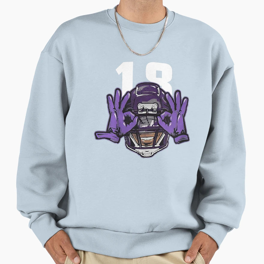 Griddy Rugby Football Sweatshirt - Aesthetic Graphic Men Women - T-Shirt, Sweatshirt, Hoodie