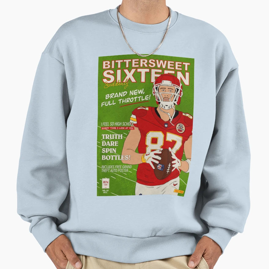 So High School Comic Cover Sweatshirt - Casual Everyday Wear Men Women - T-Shirt, Sweatshirt, Hoodie