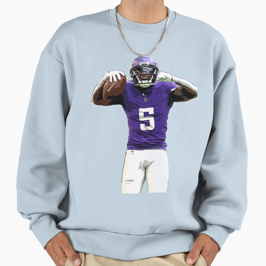 Jalen Reagor Sweatshirt - Casual Everyday Wear Unisex - T-Shirt, Sweatshirt, Hoodie