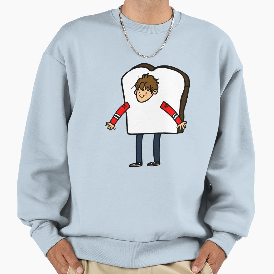 Bread Sweatshirt - Minimalist Print for Adults - T-Shirt, Sweatshirt, Hoodie