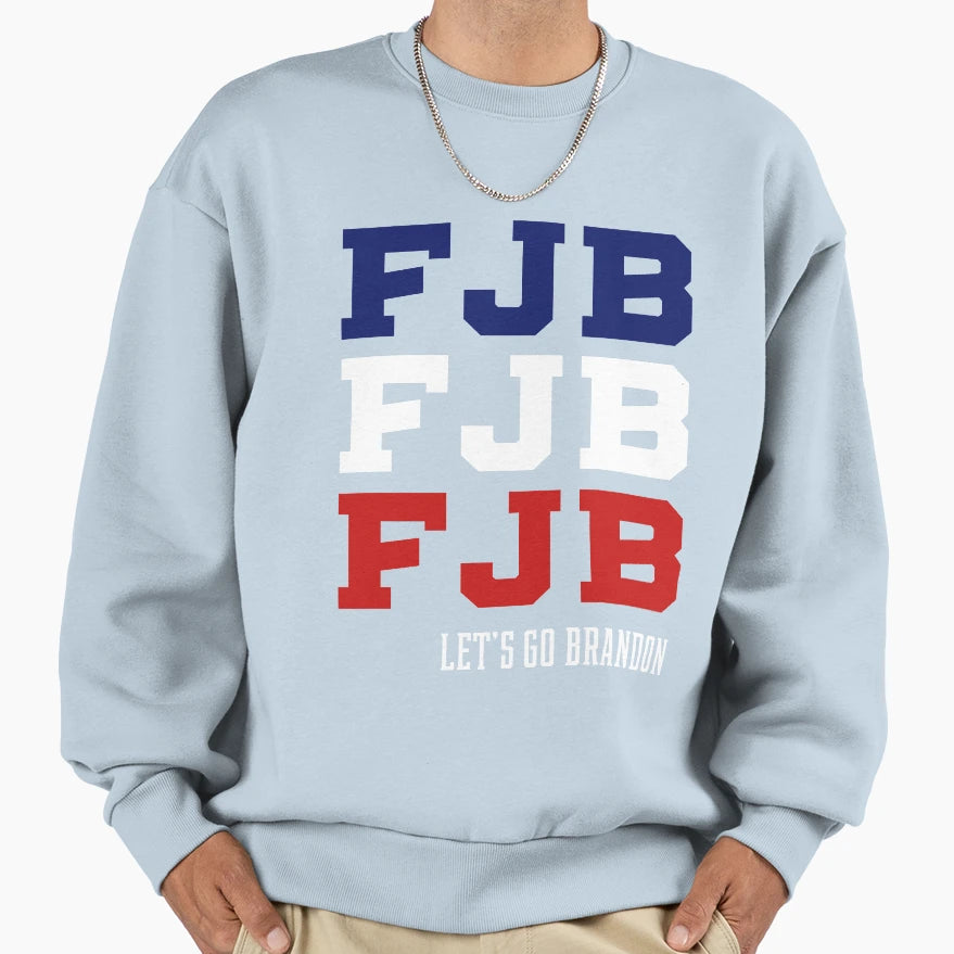 Lets Go Brandon Usa Political Gift Sweatshirt - Custom Art Print Men Women - T-Shirt, Sweatshirt, Hoodie