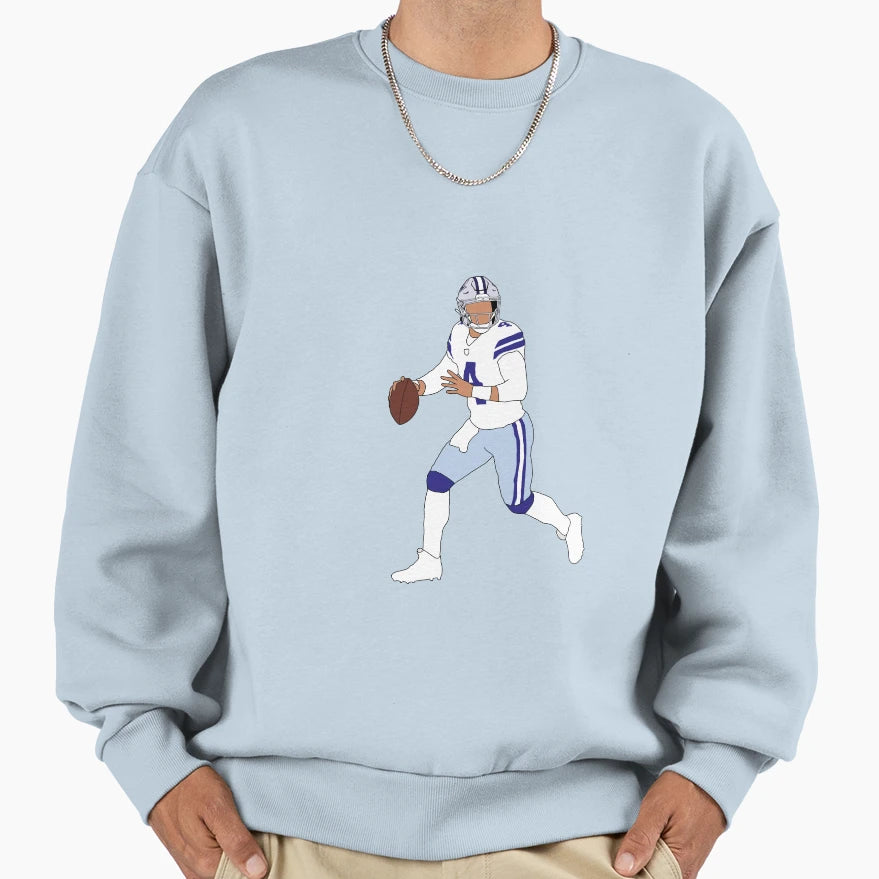 Dallas Cowboys DP Sweatshirt - Minimalist Print Unisex - T-Shirt, Sweatshirt, Hoodie