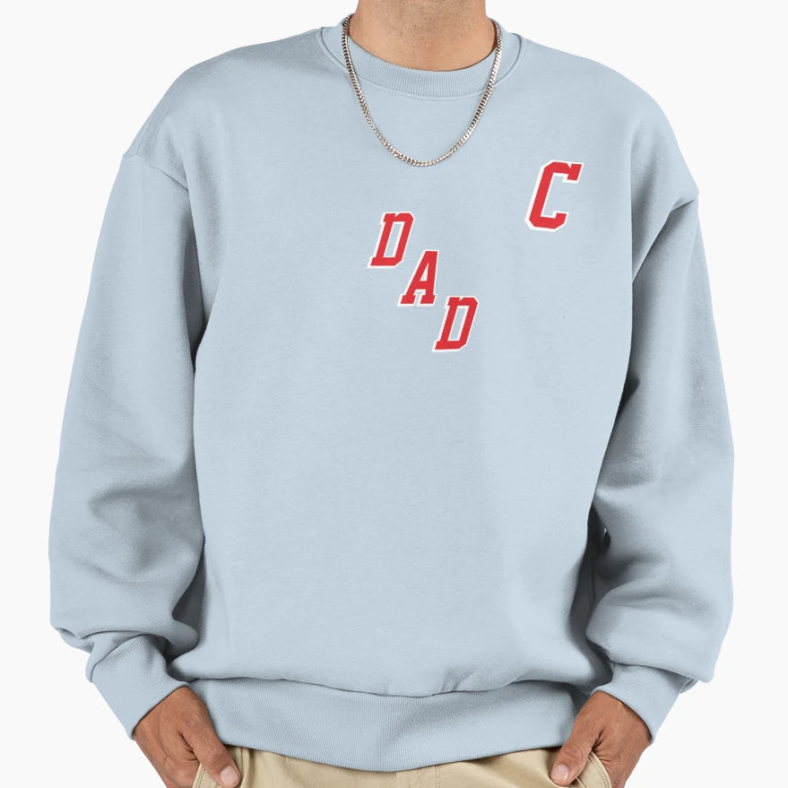 Captain Dad Sweatshirt - Trendy Graphic for Adults - T-Shirt, Sweatshirt, Hoodie