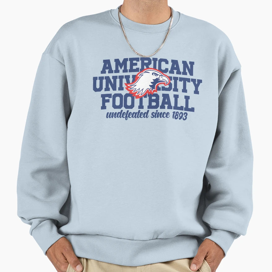 American University Football Sweatshirt - Graphic Print Unisex - T-Shirt, Sweatshirt, Hoodie