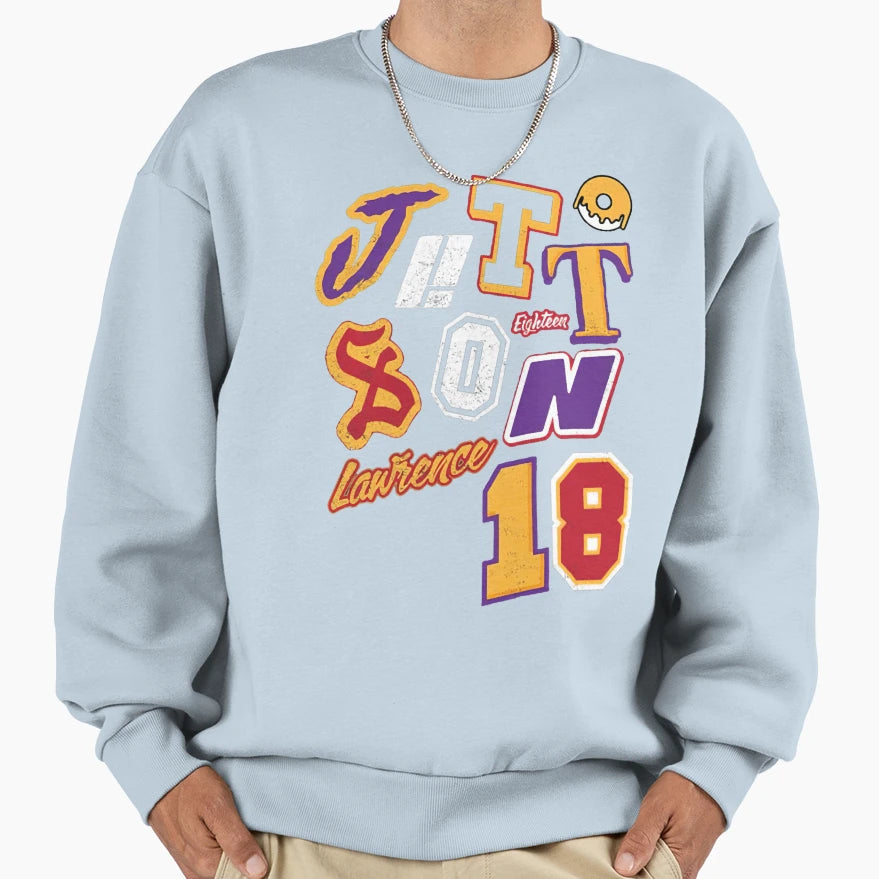 Jettson 18 Graffiti Streetwear Sweatshirt - Trendy Graphic Unisex - T-Shirt, Sweatshirt, Hoodie