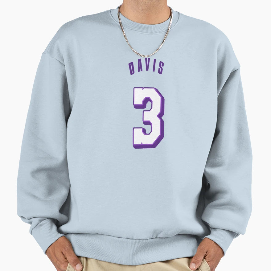 Davis Los Angeles Sweatshirt - Casual Everyday Wear Men Women - T-Shirt, Sweatshirt, Hoodie