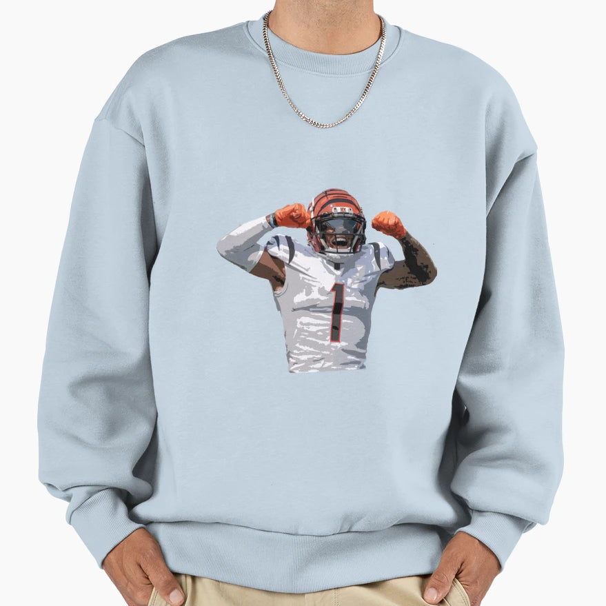 Jamarr Chase Sweatshirt - Graphic Print Unisex - T-Shirt, Sweatshirt, Hoodie