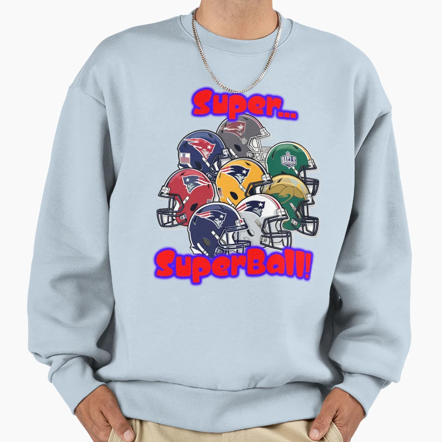 Super Superball Sweatshirt - Minimalist Print Unisex - T-Shirt, Sweatshirt, Hoodie