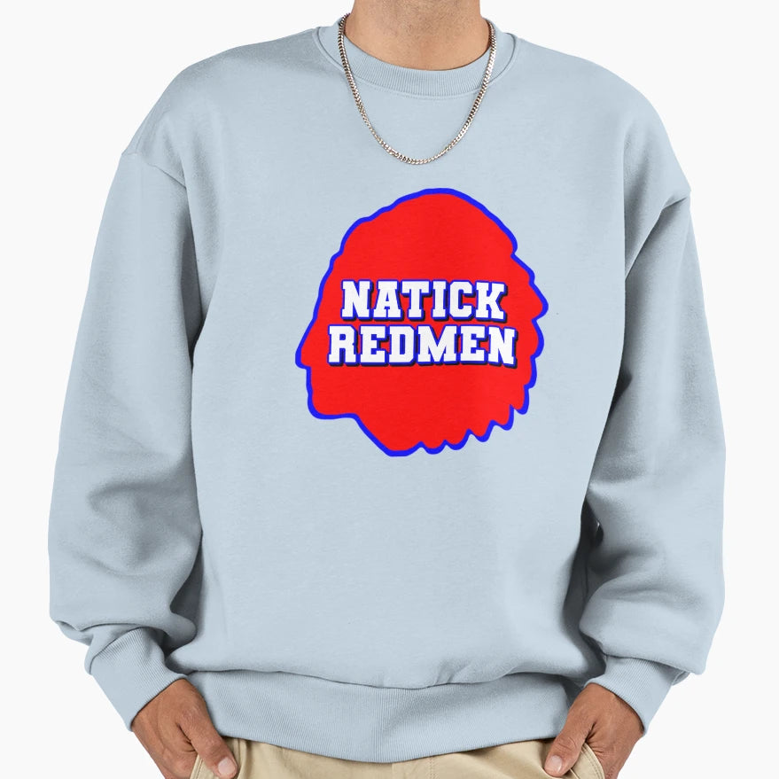 Natick Redmen Sweatshirt - Unique Graphic for Adults - T-Shirt, Sweatshirt, Hoodie