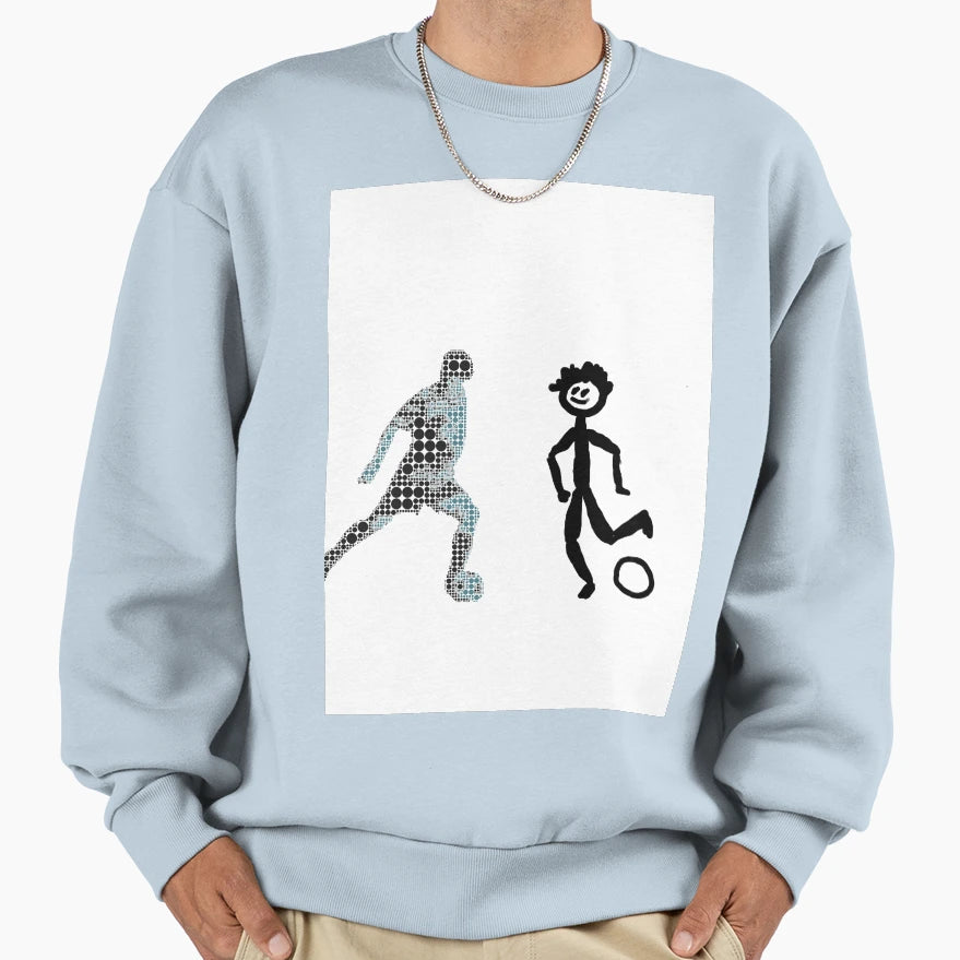 Football Sweatshirt - Fun Novelty Design Unisex - T-Shirt, Sweatshirt, Hoodie