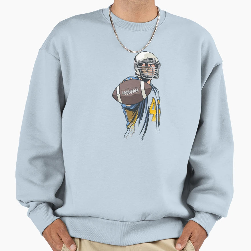 Football Sweatshirt - Streetwear Style Men Women - T-Shirt, Sweatshirt, Hoodie