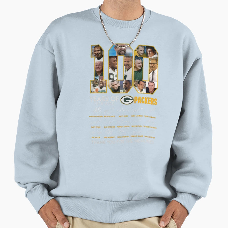 100 Years Thank You Memories Signature Hoodie - Fun Novelty Design Unisex - T-Shirt, Sweatshirt, Hoodie