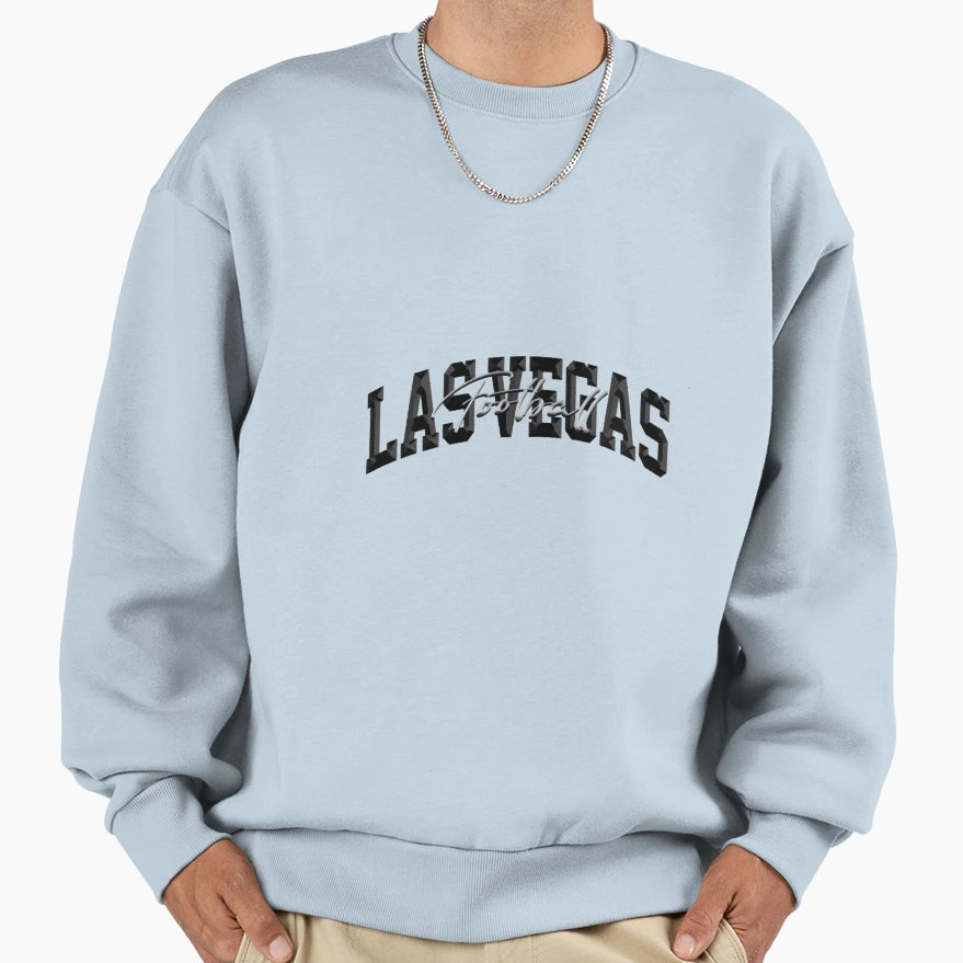 Las Vegas Football 3D Chrome Sweatshirt - Novelty Apparel Men Women - T-Shirt, Sweatshirt, Hoodie