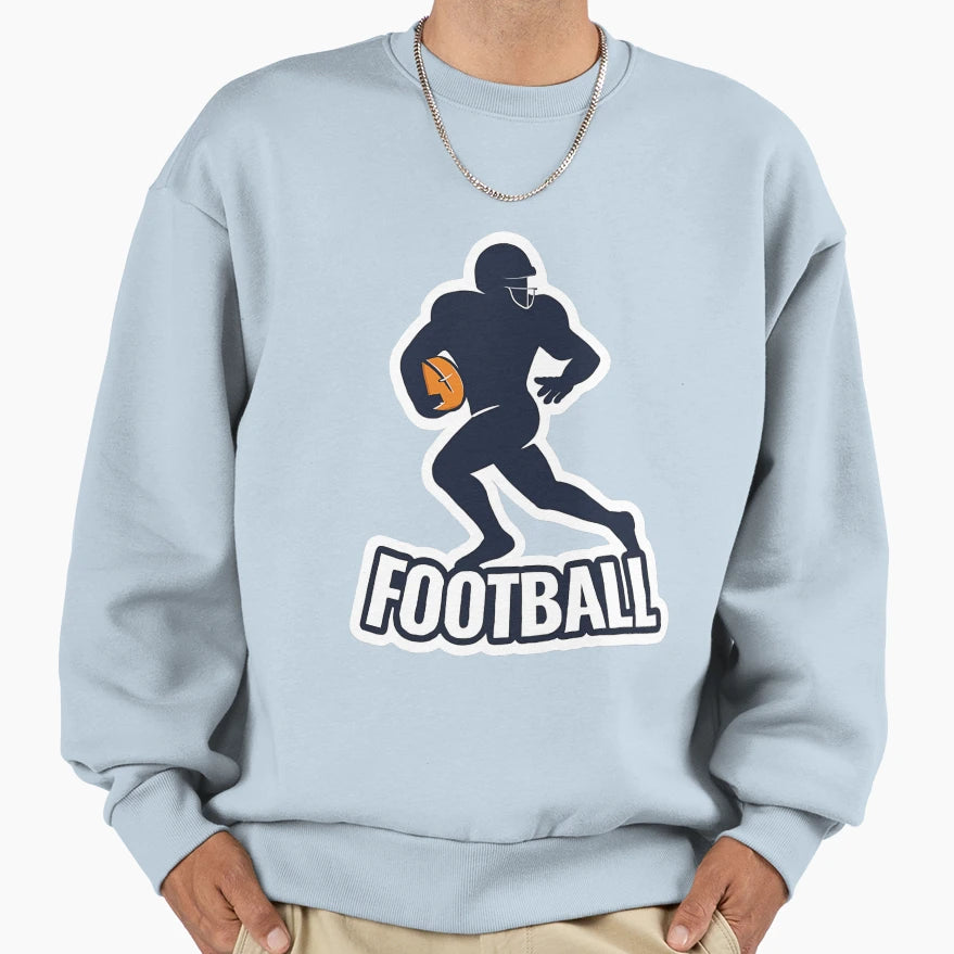 Blaze Field Football Sweatshirt - Custom Art Print Unisex - T-Shirt, Sweatshirt, Hoodie