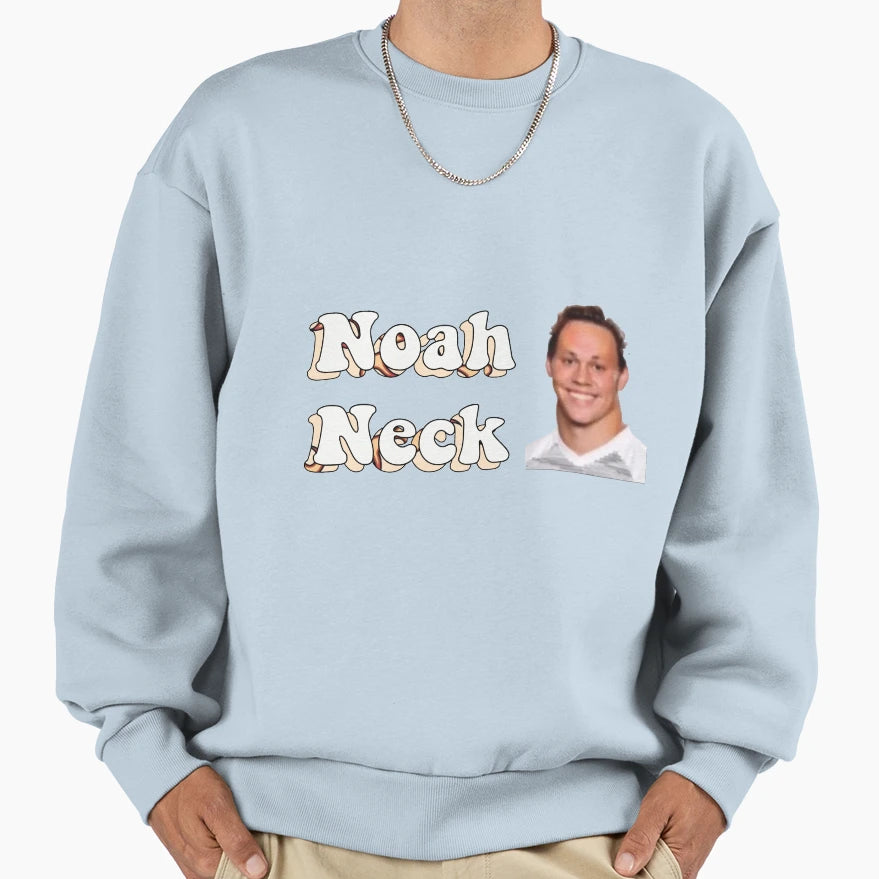 Noah Neck Sweatshirt - Novelty Apparel for Adults - T-Shirt, Sweatshirt, Hoodie