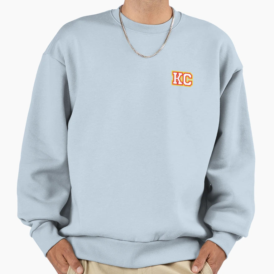 Kansas City Helmet Face Mask Sweatshirt - Aesthetic Graphic Unisex - T-Shirt, Sweatshirt, Hoodie