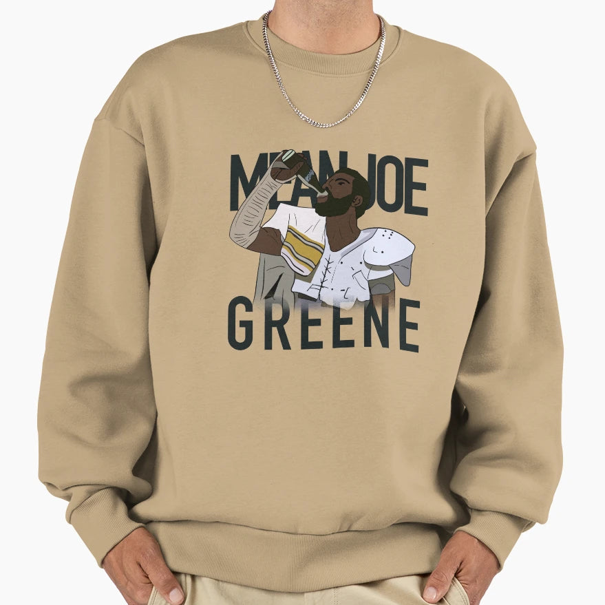 Mean Joe Greene Commercial Sweatshirt - Casual Everyday Wear Unisex - T-Shirt, Sweatshirt, Hoodie
