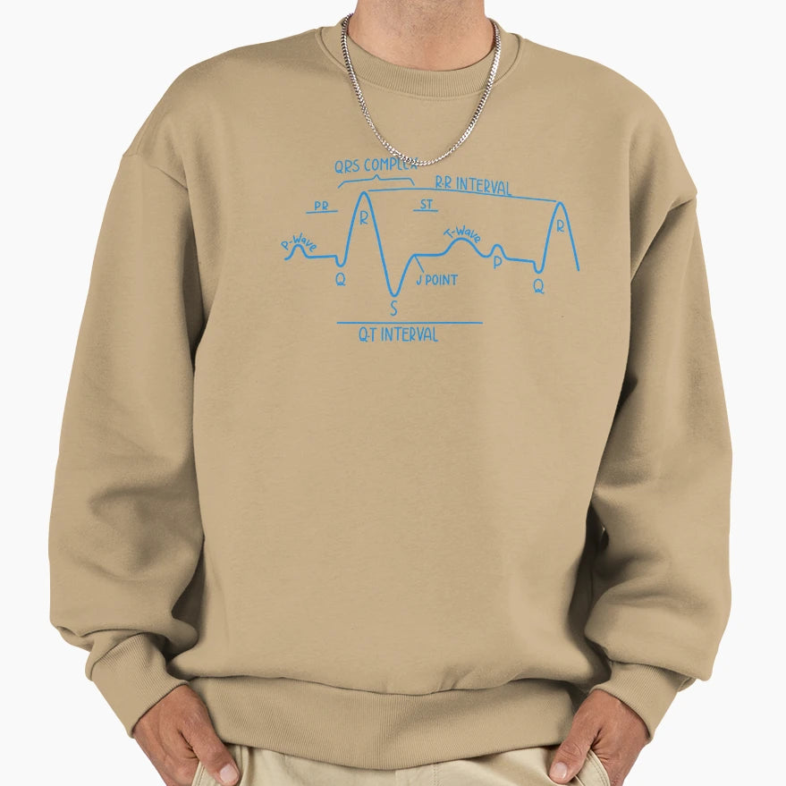 Hand Drawn Normal Sweatshirt - Casual Everyday Wear for Adults - T-Shirt, Sweatshirt, Hoodie