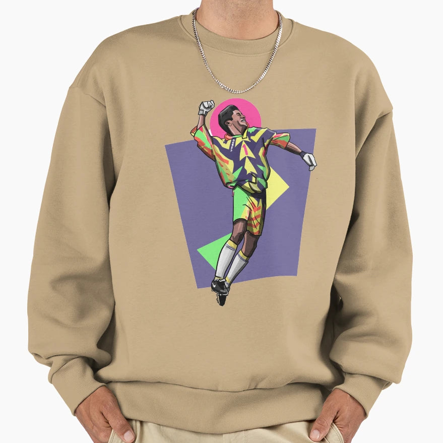 Jorge Campos 1986 World Cup Mexico Sweatshirt - Custom Art Print Men Women - T-Shirt, Sweatshirt, Hoodie