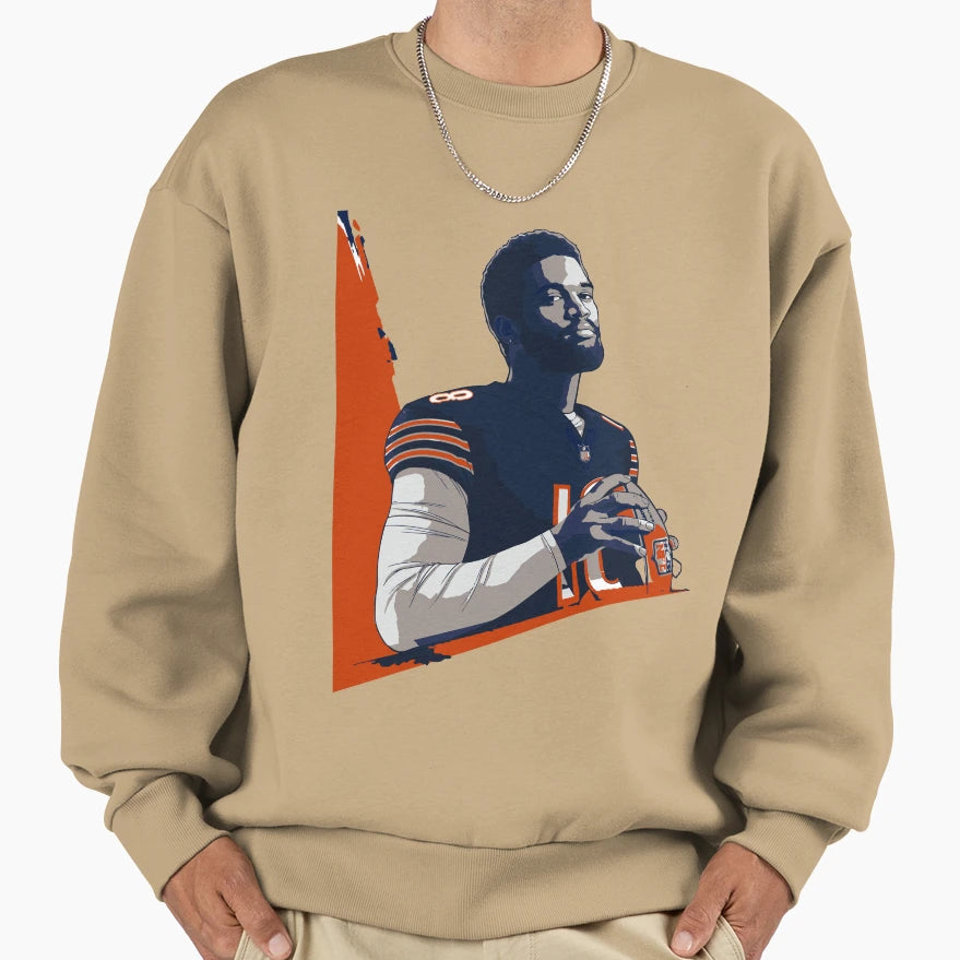 CW Draft Pose Artwork Sweatshirt - Minimalist Print for Adults - T-Shirt, Sweatshirt, Hoodie