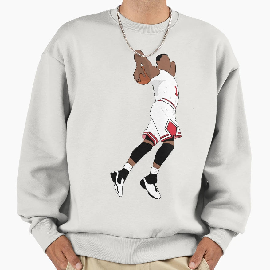 Derrick Rose Sweatshirt - Custom Art Print Unisex - T-Shirt, Sweatshirt, Hoodie