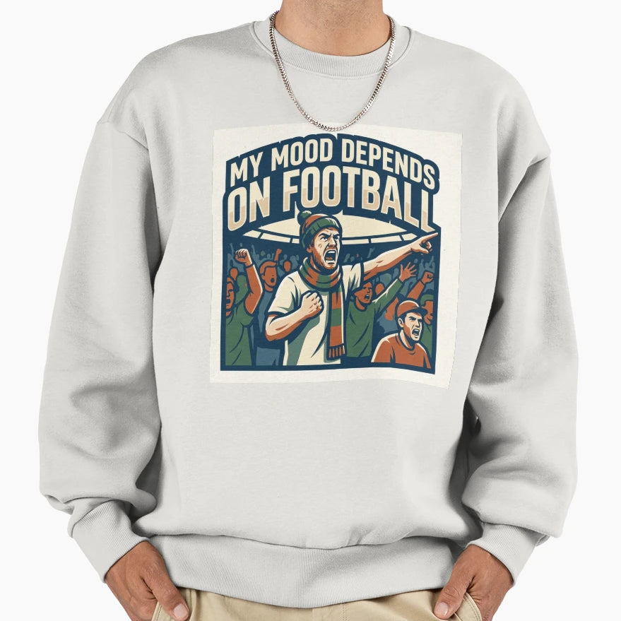 Football Fan Sweatshirt - Unique Graphic Unisex - T-Shirt, Sweatshirt, Hoodie