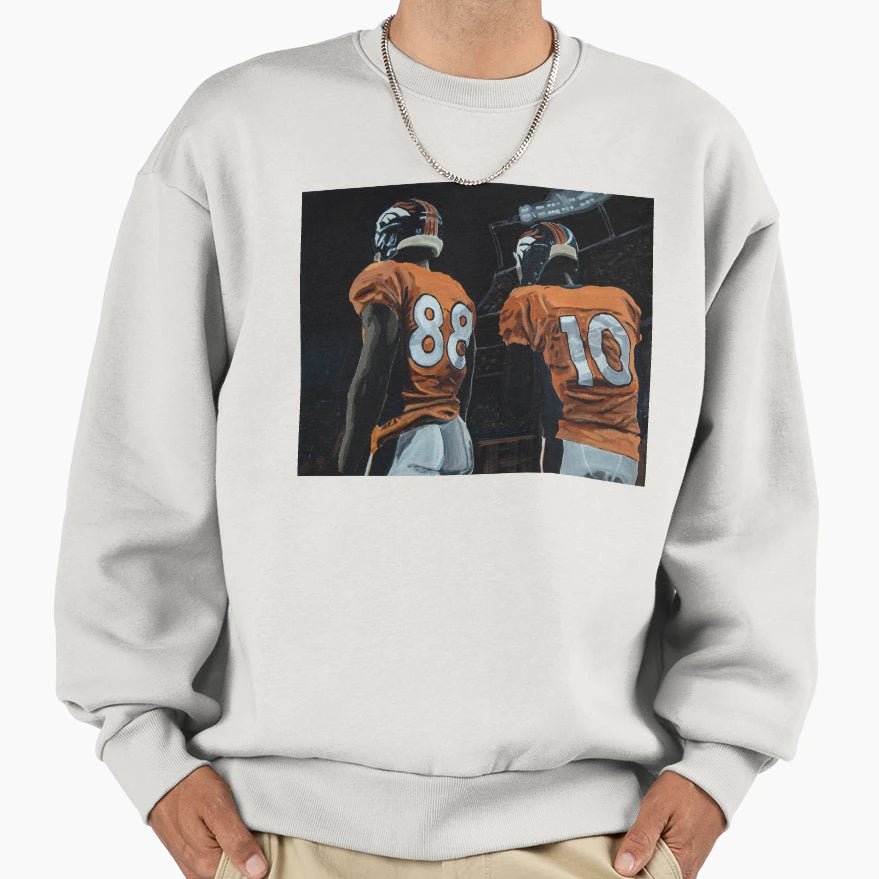 Thunder And Lightning Sweatshirt - Fun Novelty Design for Adults - T-Shirt, Sweatshirt, Hoodie