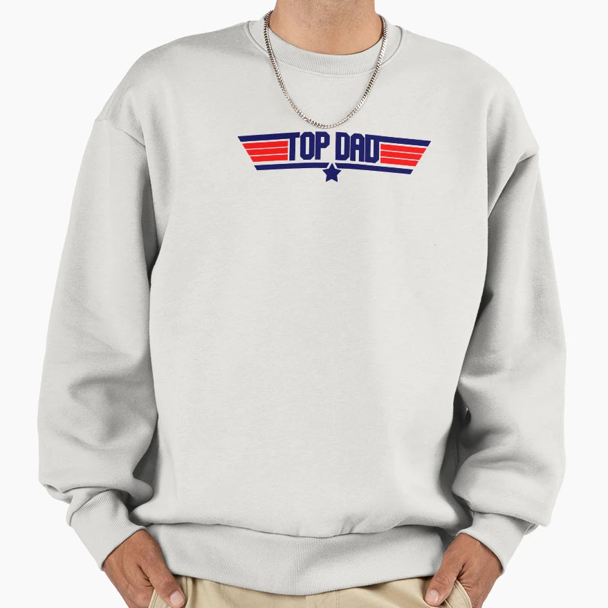 Dad Sweatshirt - Minimalist Print for Adults - T-Shirt, Sweatshirt, Hoodie