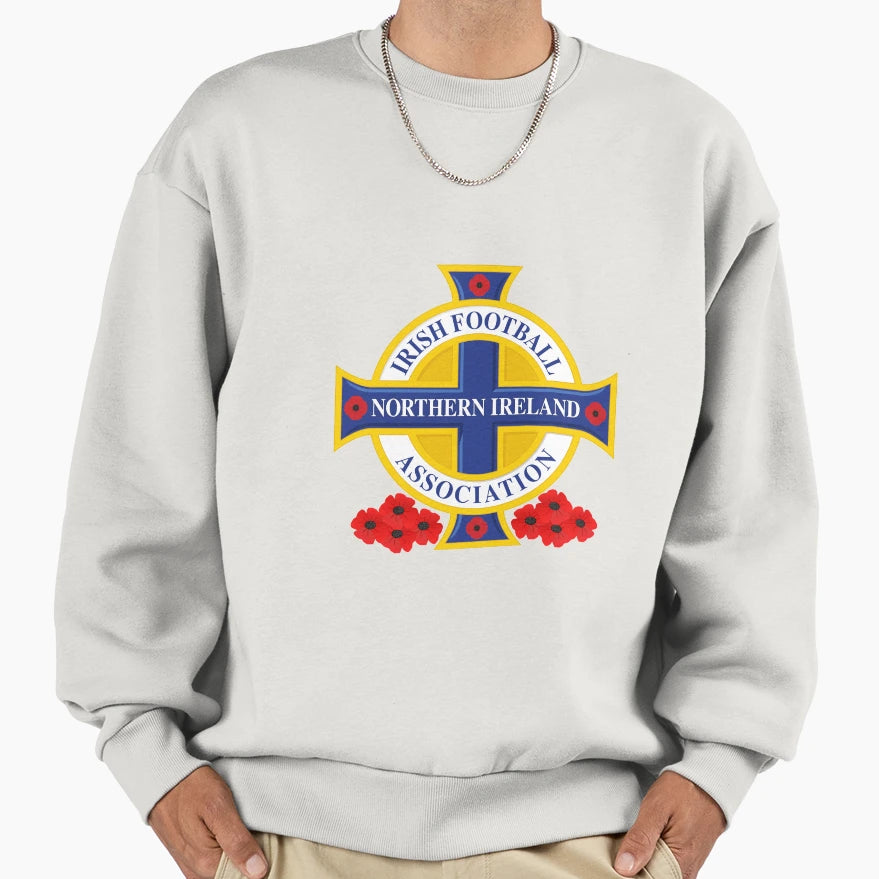 Northern Ireland Remembrance Day Sweatshirt - Fun Novelty Design Men Women - T-Shirt, Sweatshirt, Hoodie