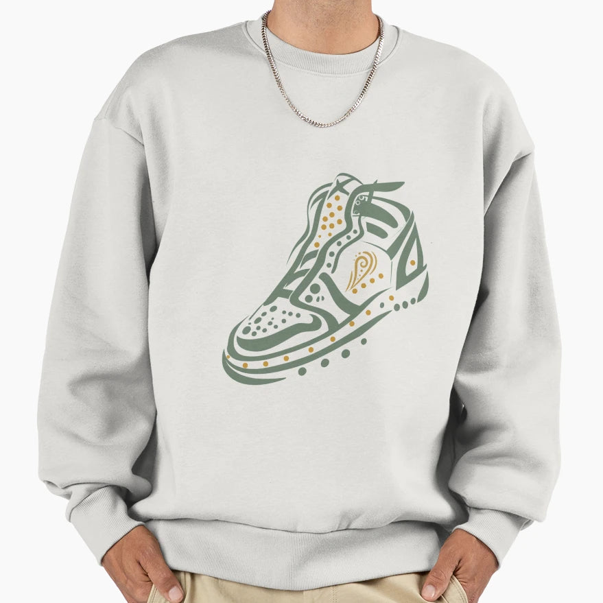 Artistic Urban Illustration Sweatshirt - Casual Everyday Wear for Adults - T-Shirt, Sweatshirt, Hoodie