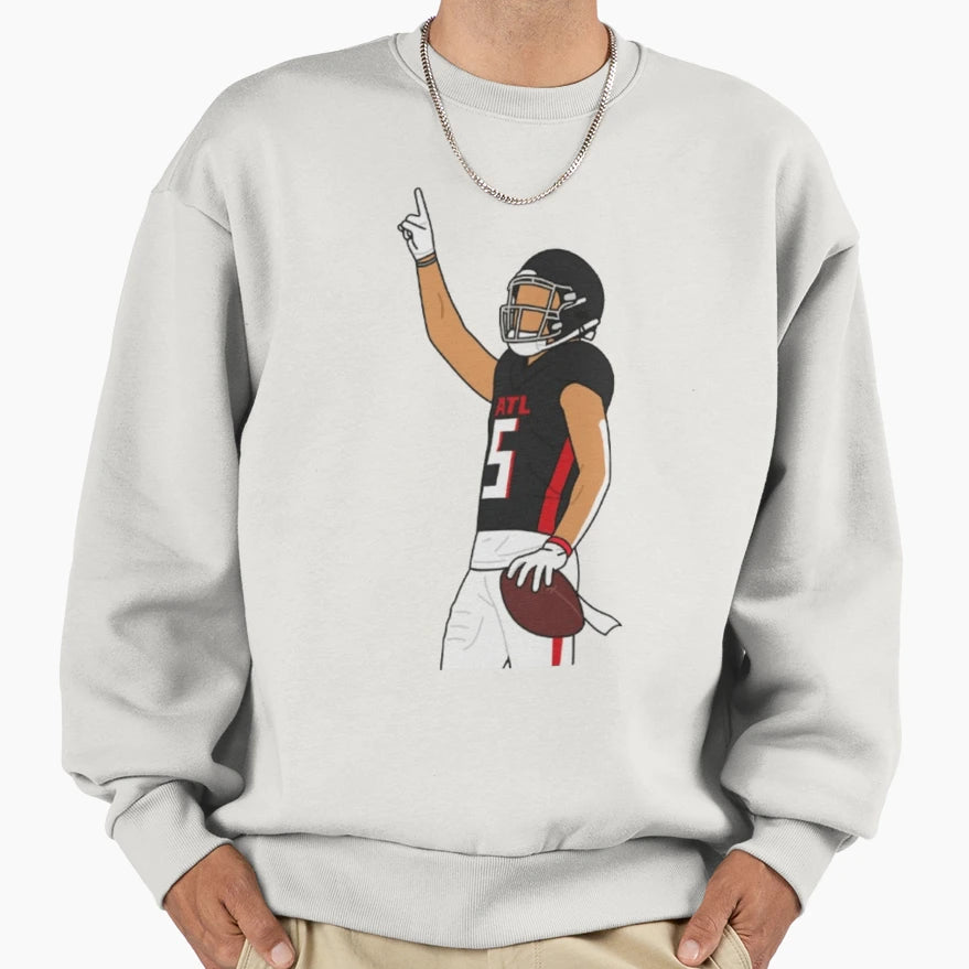 Drake London Sweatshirt - Custom Art Print Men Women - T-Shirt, Sweatshirt, Hoodie
