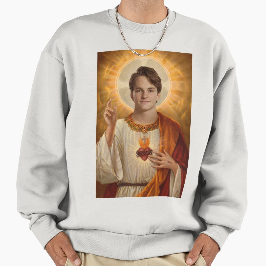 Oscar Piastri As Jesus Sweatshirt - Aesthetic Graphic Unisex - T-Shirt, Sweatshirt, Hoodie