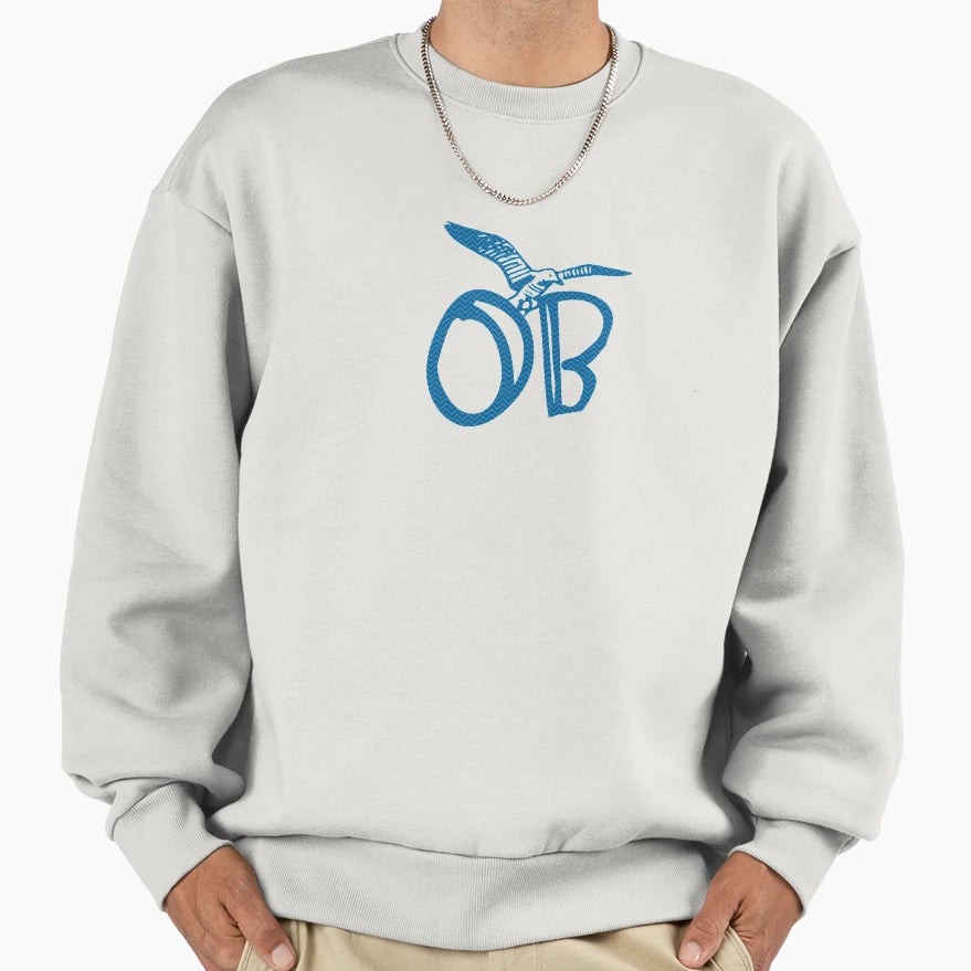 Ocean Beach Ob Zig Zag Sweatshirt - Custom Art Print Unisex - T-Shirt, Sweatshirt, Hoodie