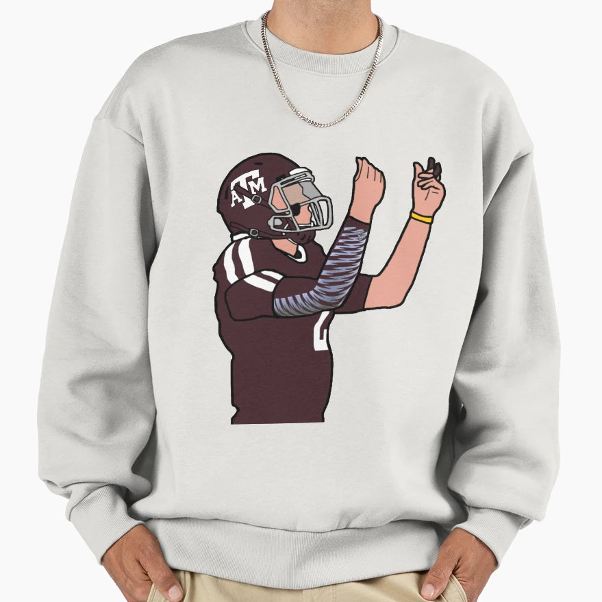 Johnny Football Sweatshirt - Graphic Print Men Women - T-Shirt, Sweatshirt, Hoodie