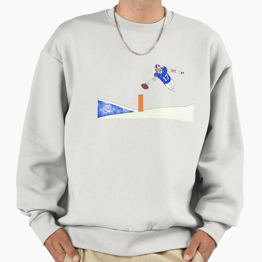 Air Josh Buffalo Sweatshirt - Minimalist Print for Adults - T-Shirt, Sweatshirt, Hoodie