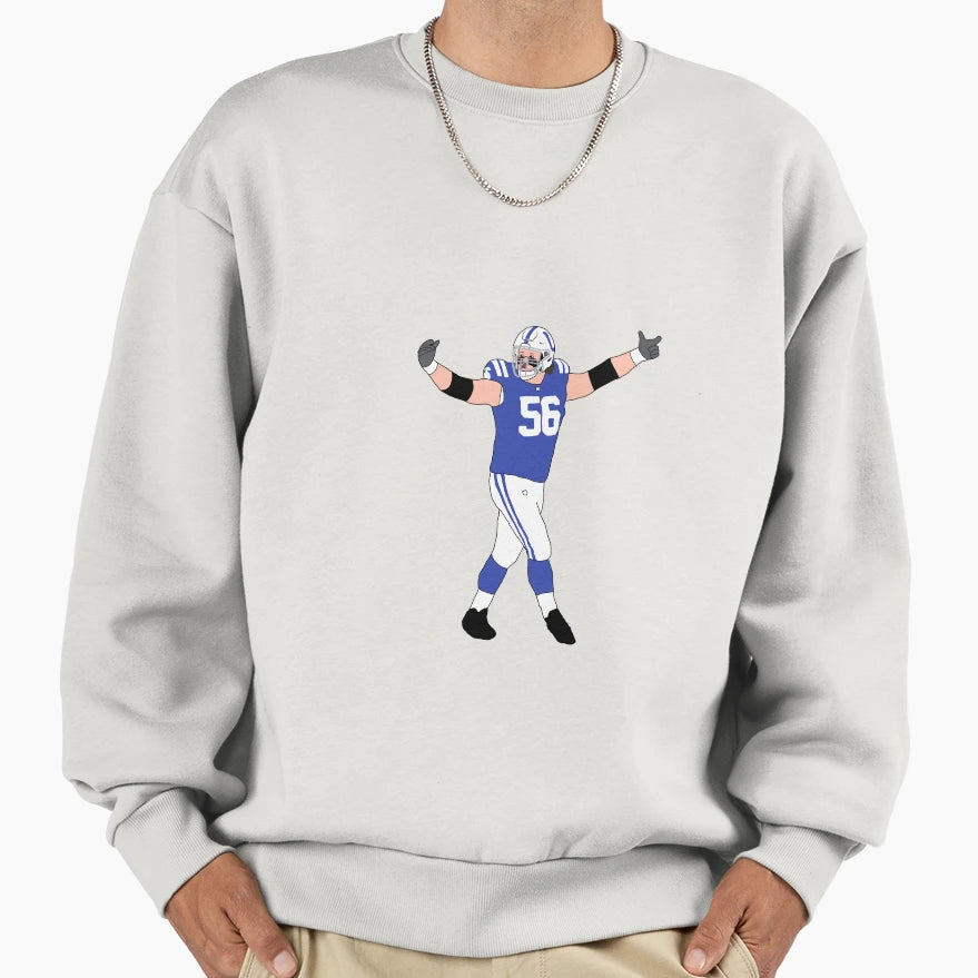 Indianapolis Colts Quenton Nelson Sweatshirt - Graphic Print for Adults - T-Shirt, Sweatshirt, Hoodie