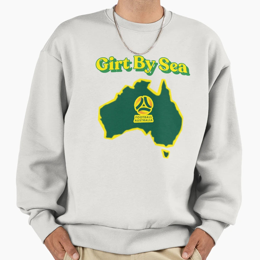 Socceroos Girt Sweatshirt - Streetwear Style for Adults - T-Shirt, Sweatshirt, Hoodie
