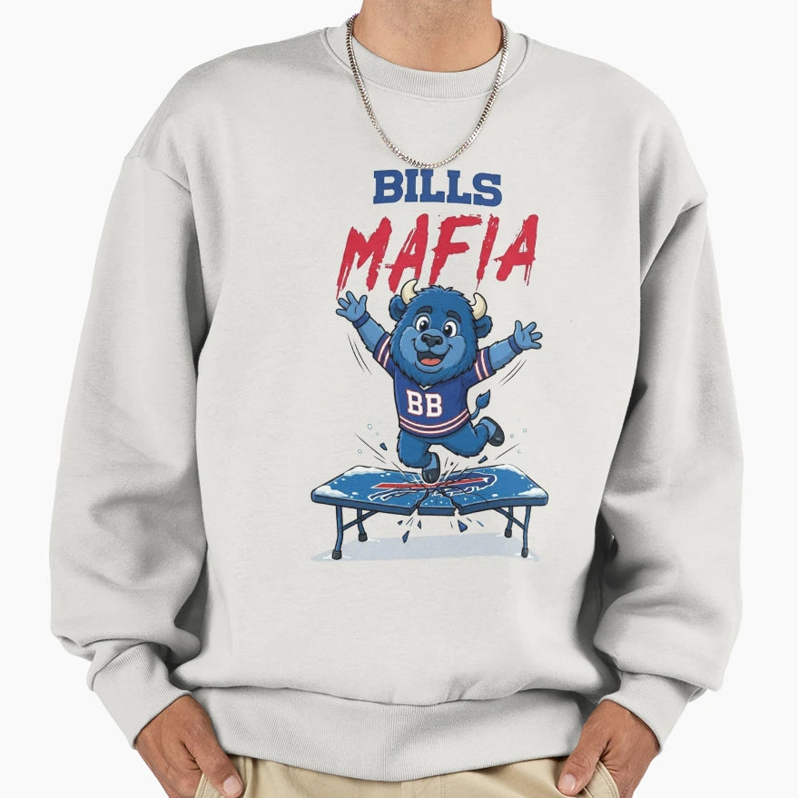 Billy Buffalo Bills Mafia Sweatshirt - Streetwear Style for Adults - T-Shirt, Sweatshirt, Hoodie