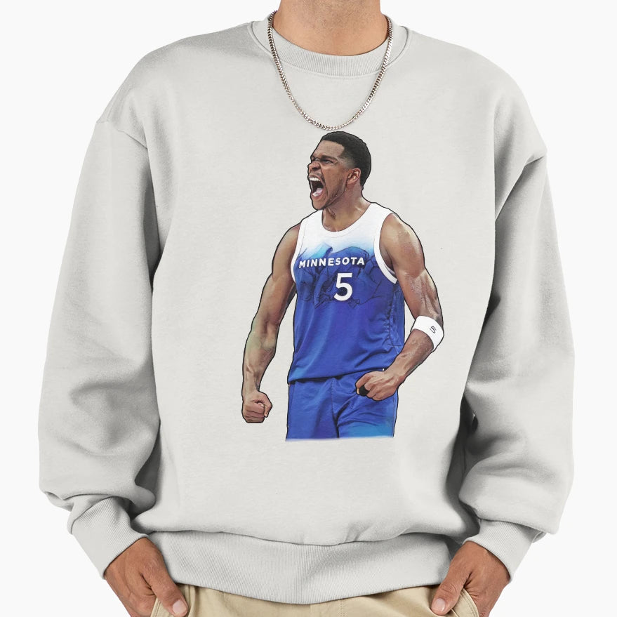 Anthony Great Edwards Sweatshirt - Casual Everyday Wear Unisex - T-Shirt, Sweatshirt, Hoodie