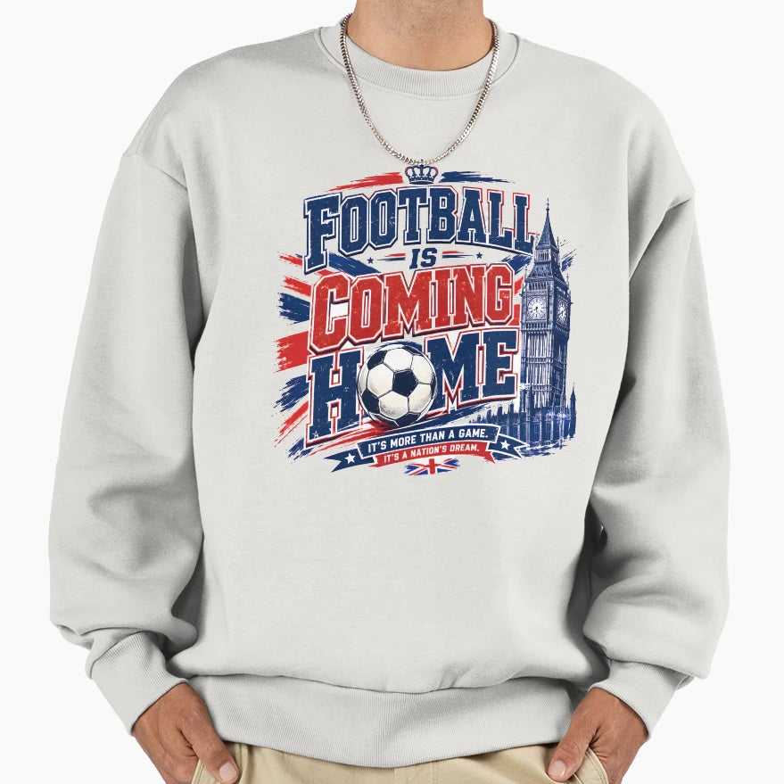 England Football Team Uk Soccer Sweatshirt - Streetwear Style Men Women - T-Shirt, Sweatshirt, Hoodie