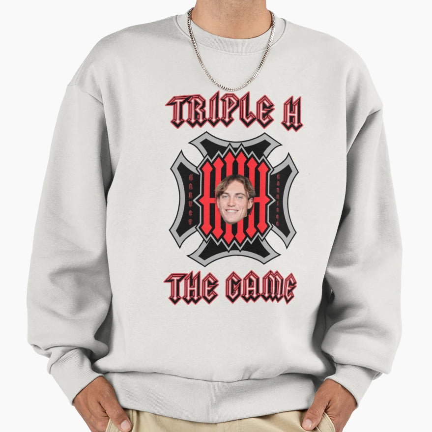 Triple Haitch X Wallop Fam Sweatshirt - Graphic Print Men Women - T-Shirt, Sweatshirt, Hoodie