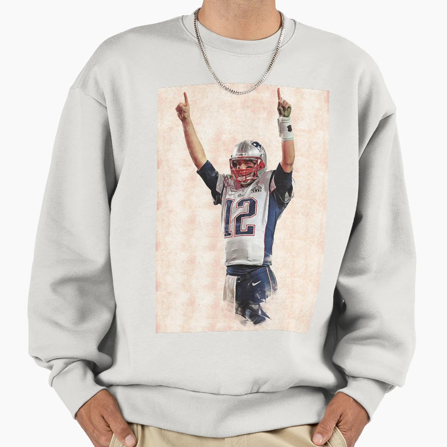 Patriots England 33 Sweatshirt - Aesthetic Graphic Unisex - T-Shirt, Sweatshirt, Hoodie
