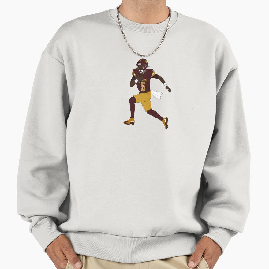 Jayden Washington Sweatshirt - Graphic Print Unisex - T-Shirt, Sweatshirt, Hoodie